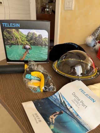 TELESIN Dome Port GoPro Hero 7/6/5