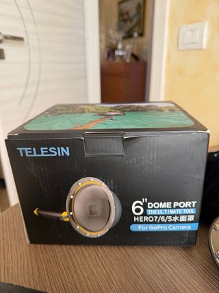 TELESIN Dome Port GoPro Hero 7/6/5