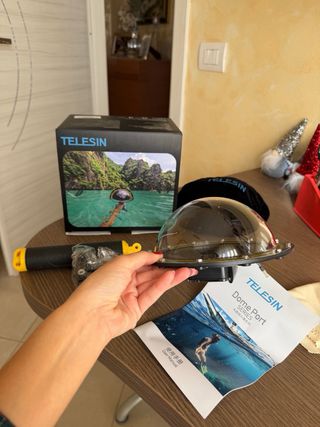 TELESIN Dome Port GoPro Hero 7/6/5