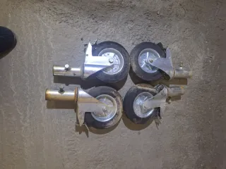 4 Ruedas de Andamio con Freno