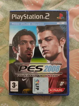 Metal Gear Solid 3 PS2 + PES 2008