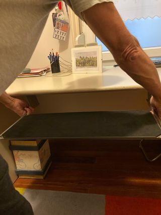 Soporte deslizante para teclado