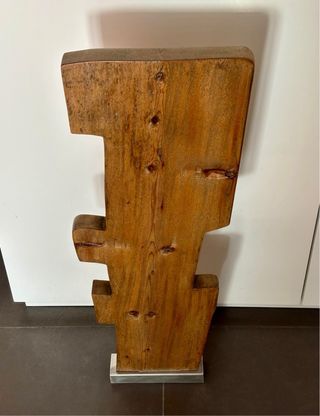 Scultura legno divinità Inca