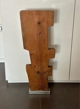 Scultura legno divinità Inca