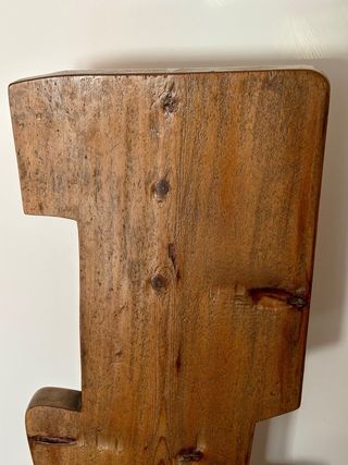 Scultura legno divinità Inca