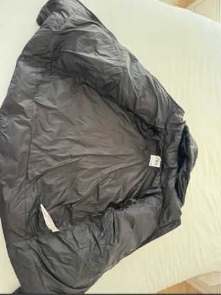 Plumífero Zara Negro Talla XS