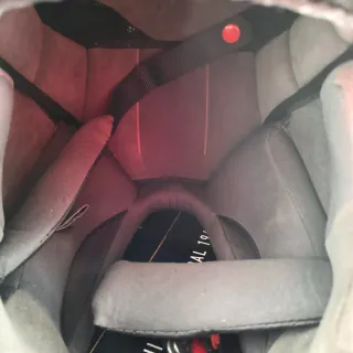 Casco AGV K6 Talla L Negro/Rojo