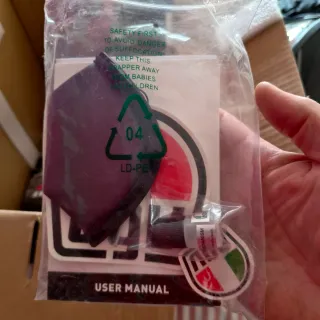 Casco AGV K6 Talla L Negro/Rojo