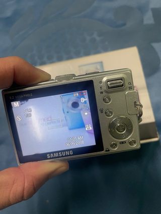 Cámara Samsung L100 Plata
