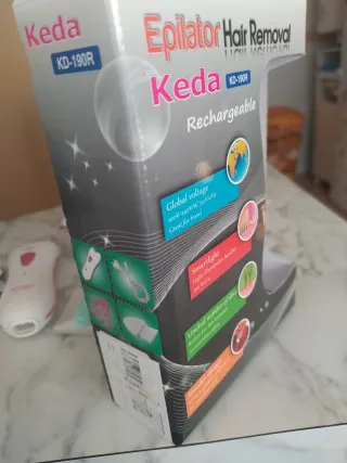 Depiladora Keda KD-190R Recargable
