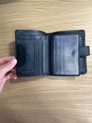 Cartera Piel Carlo Milano Negra