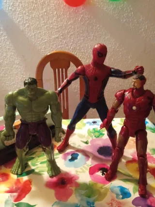 Lote Muñecos Superhéroes