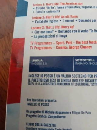 Inglese io posso Beginner one. 1 La Gazzetta dello