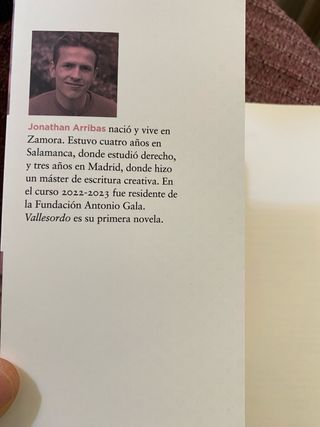 Jonathan Arribas./ Vallesordo