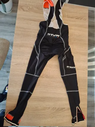 Culote ciclismo invierno Btwin Talla L