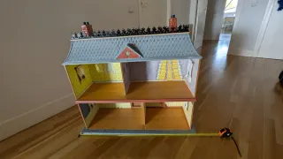 Casa de muñecas vintage Como nueva.