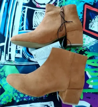 Botines Camel Talla 38