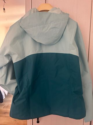 Chaqueta Columbia verde y azul