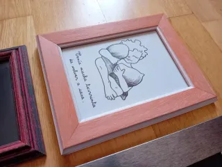 Lote 6 marcos de fotos