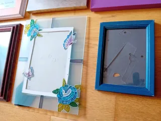 Lote 6 marcos de fotos