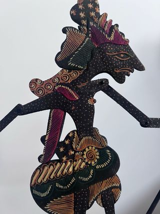 Marioneta Indonesia Madera (Wayang Golek)