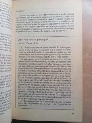 Guia práctica de Psicología. J. A. Vallejo Nájera.