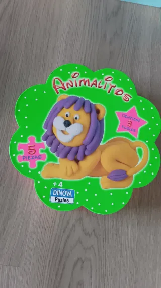 Dos puzzles Goula Animales Bosque y animalitos