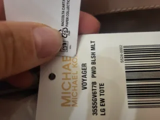 Mala Michael Kors Voyager Rosa