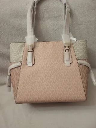 Mala Michael Kors Voyager Rosa
