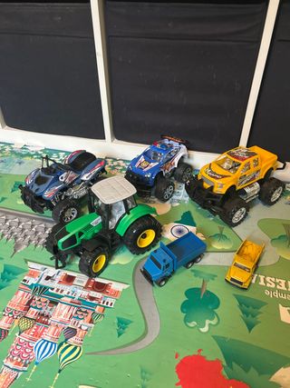 Lote de 6 vehículos de juguete