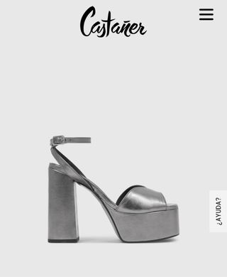 Castañer Plataforma Tacón Alto