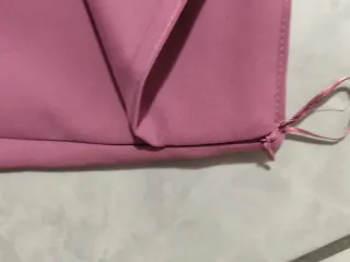 Pantaloncino rosa a portafoglio