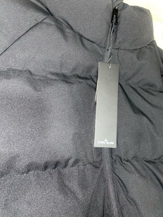Abrigo Stone Island Negro Talla XL