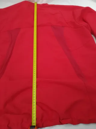 Chaqueta Adidas Roja con Rayas Negras  Talla L