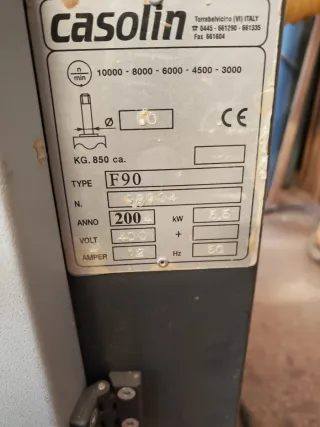 Tupi de carpintería profesional