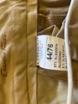 Pantalones Chinos Emidio tucciMarrón Talla M