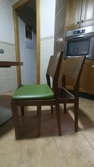 Mesa redonda cocina y 4 sillas