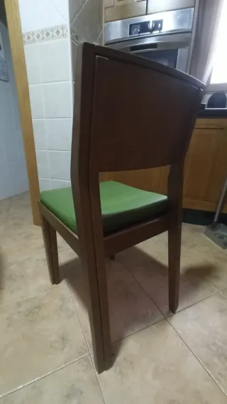 Mesa redonda cocina y 4 sillas