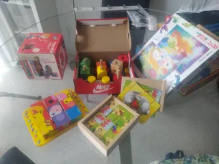 Pack madera y puzzles infantiles