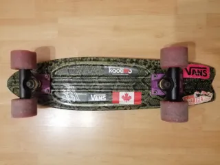 Globe Bantam Graphic Camo Plastic Skateboard