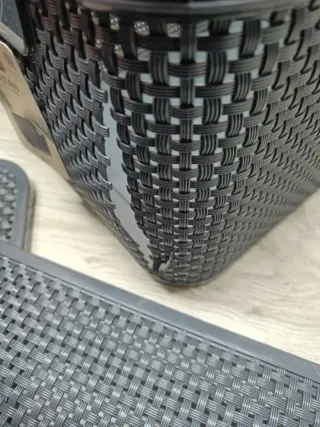 BranQ - Home essential cesta con tapa de 19 Litos