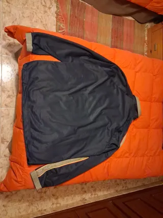 Chándal completo Militar Talla L Azul y Gris