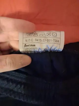 Chándal completo Militar Talla L Azul y Gris