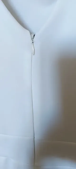 Vestito Coveri paillettes arcobaleno e bianco