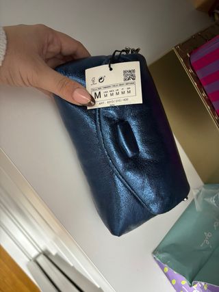 Bolso azul eléctrico nuevo sin usar