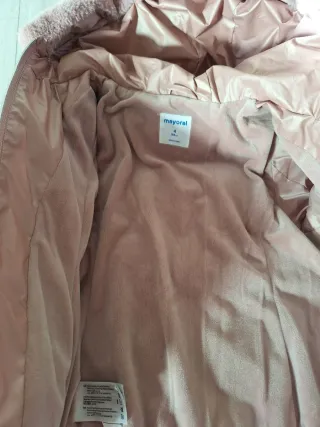 Giacca invernale Mayoral rosa taglia 104