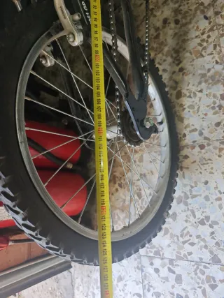 Bicicleta BMX Junior Negra y Verde