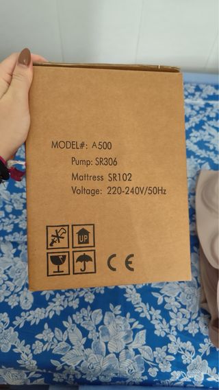 Cama articulada con colchón antiescaras