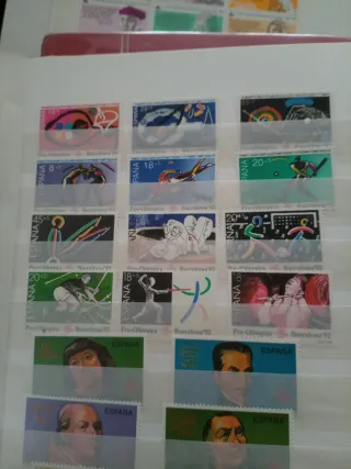 Surtido Sellos Barcelona 92