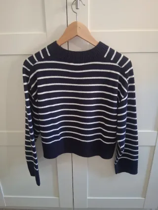 Jersey Brownie rayas azul y blanco